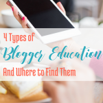 4 Types of Blogger Education and Where to Find Them via handprintlegacy.com