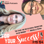 marketing trend podcast cover with Michelle Pippin and Katie Hornor