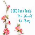 5 SEO Rank Tools You Should be Using