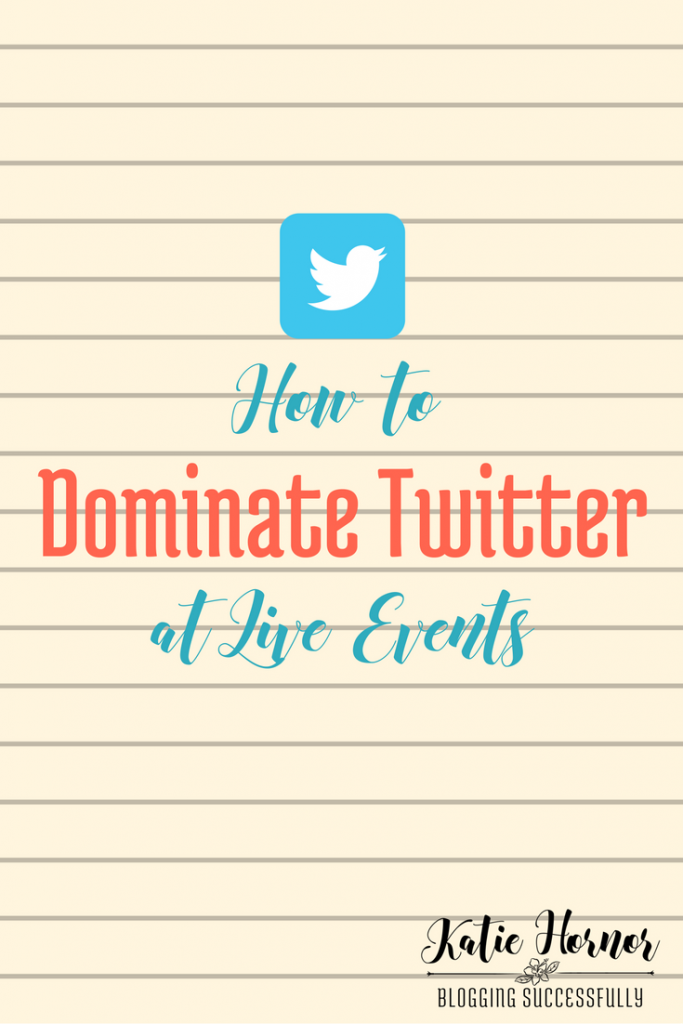 How to Dominate Twitter at Live Events via BloggingSuccessfully.com