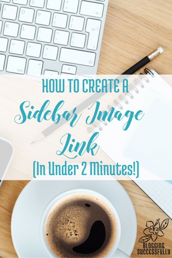 How to Create a Sidebar Image Link in under 2 minutes via handprintlegacy.com