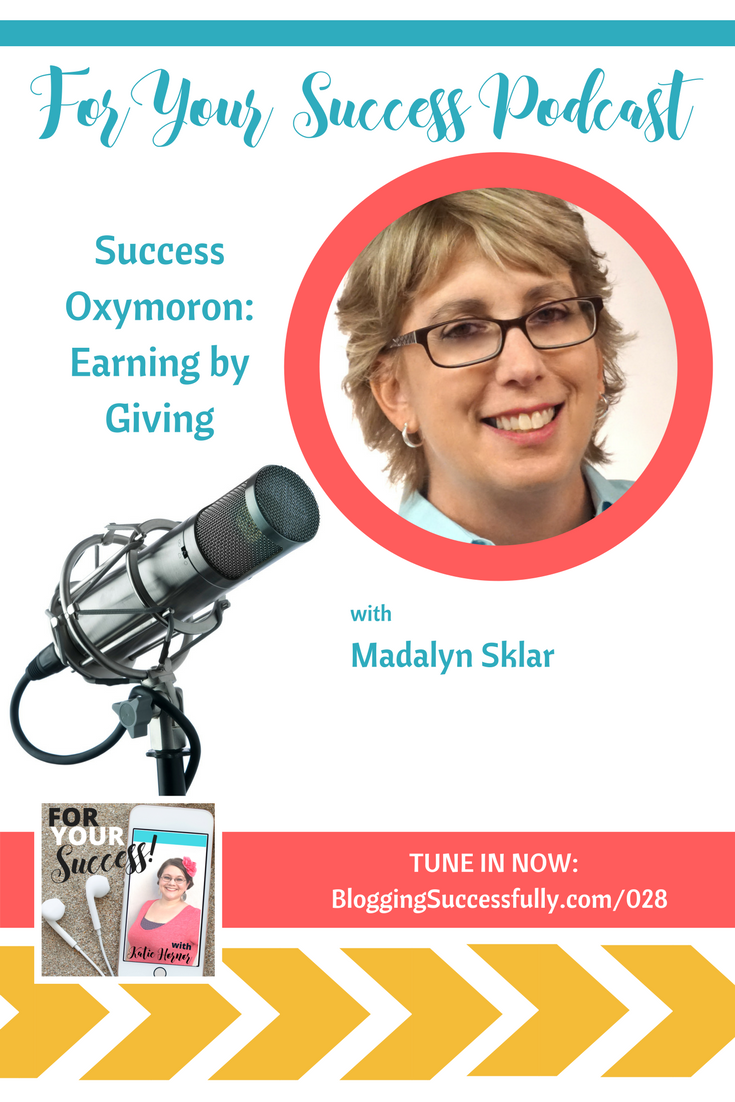 Madalyn Sklar on the For Your Success! podcast