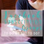 facebook subscription groups