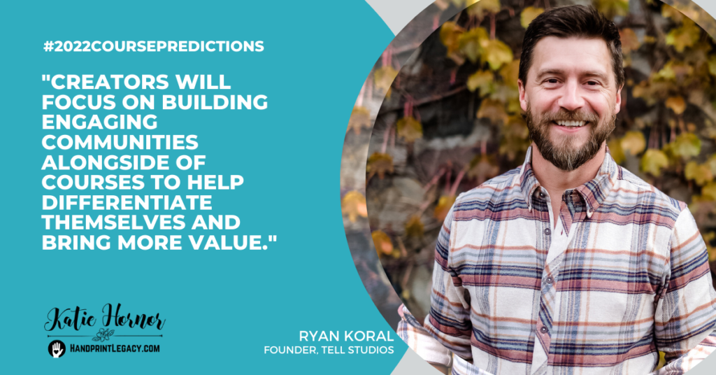 Ryan Koral course predictions 2022