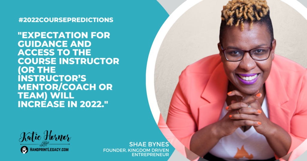 Shae Bynes course predictions 2022