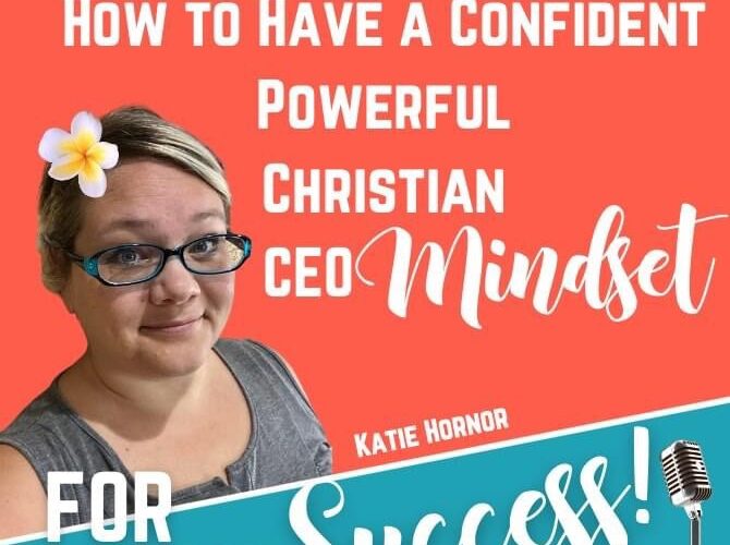christian mindset how to have a confident CEO mindset