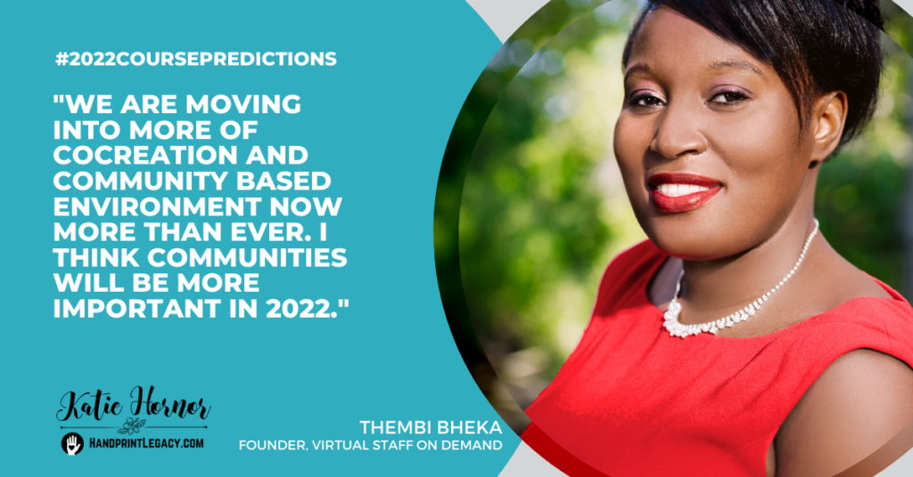 Thembi Bheka course predictions 2022