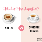 sales versus customer service
