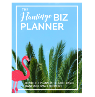 flamingo biz planner by Katie Hornor