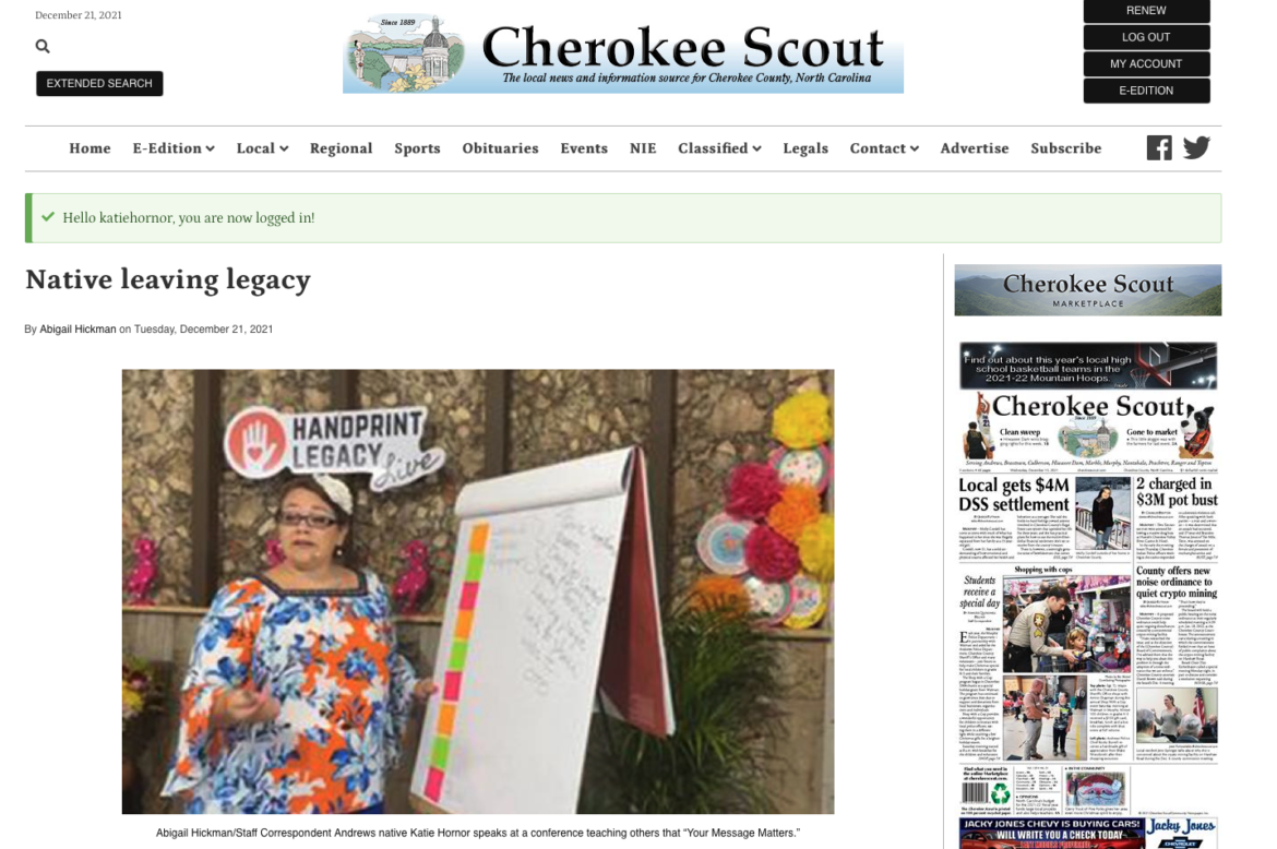 Cherokee Scout header